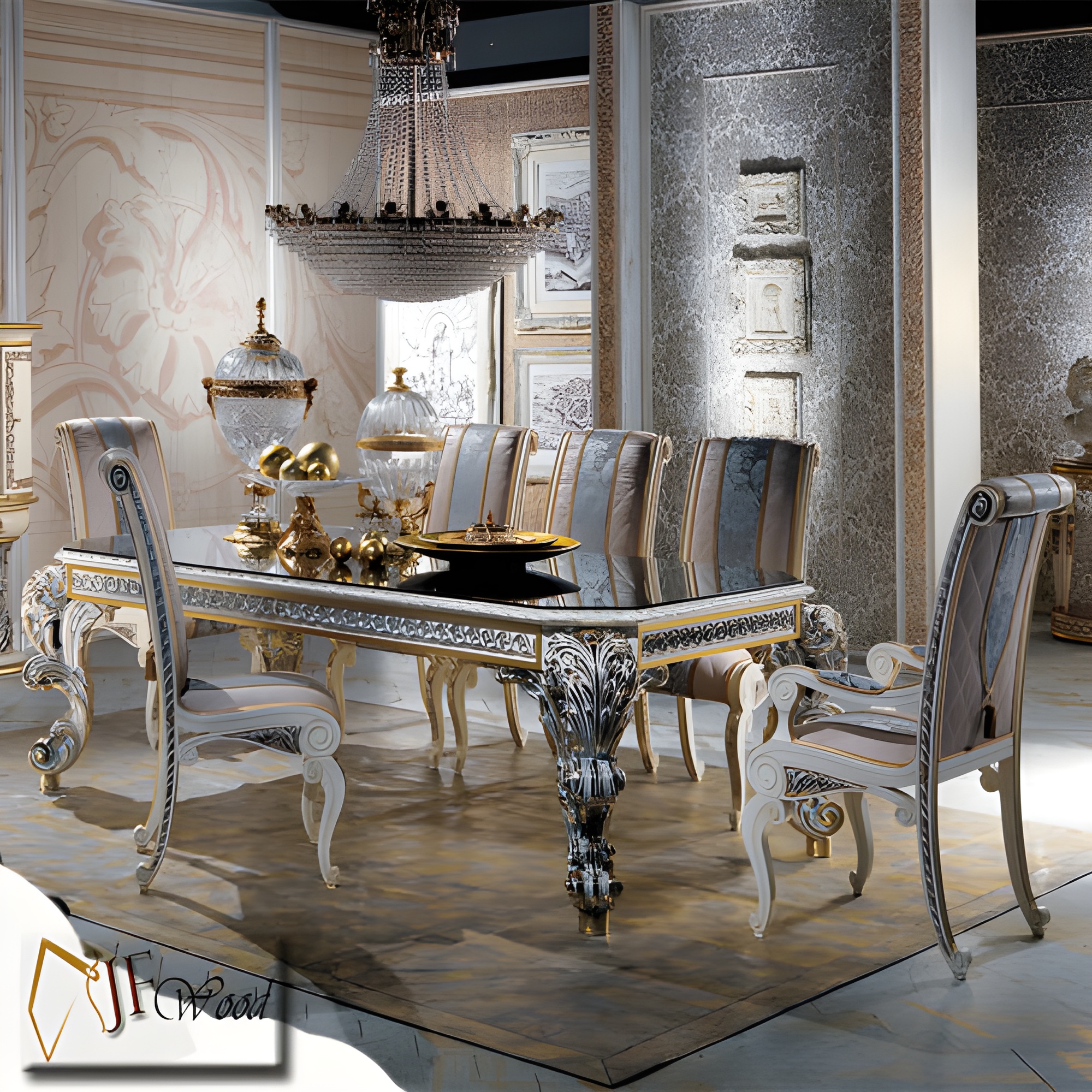 Ravenna Royal Dining Table Set
